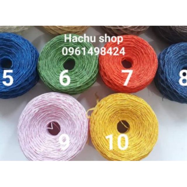 Sợi cói cuộn 100g