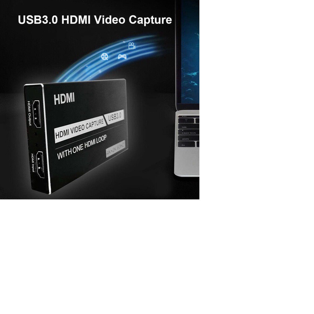 Bộ HDMI Video Capture USB 3.0 Hỗ Trợ 4K Game Video Record Live Streaming Recorder -  HDMI Capture USB 3.0