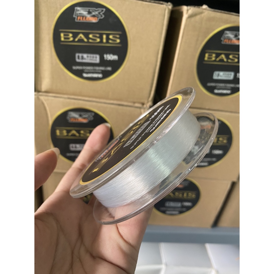 Cước Basis, hãng shimano siêu dai ,siêu bền ,mịn bóng ,chống xoắn