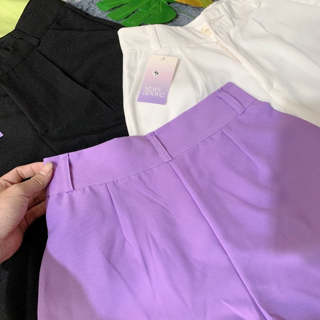 QUẦN ĐÙI ĐENIM / QUẦN LƯNG CAO / QUẦN ỐNG RỘNG / M12 | BigBuy360 - bigbuy360.vn