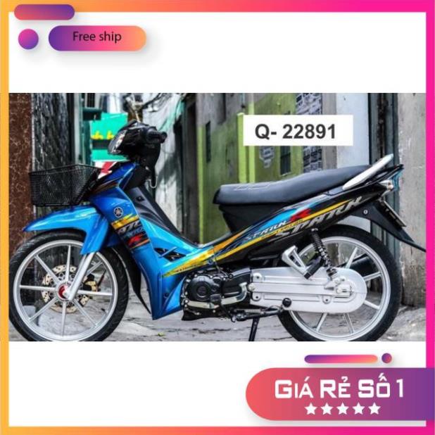 Tem xe Sirius spark R decal 3 lớp