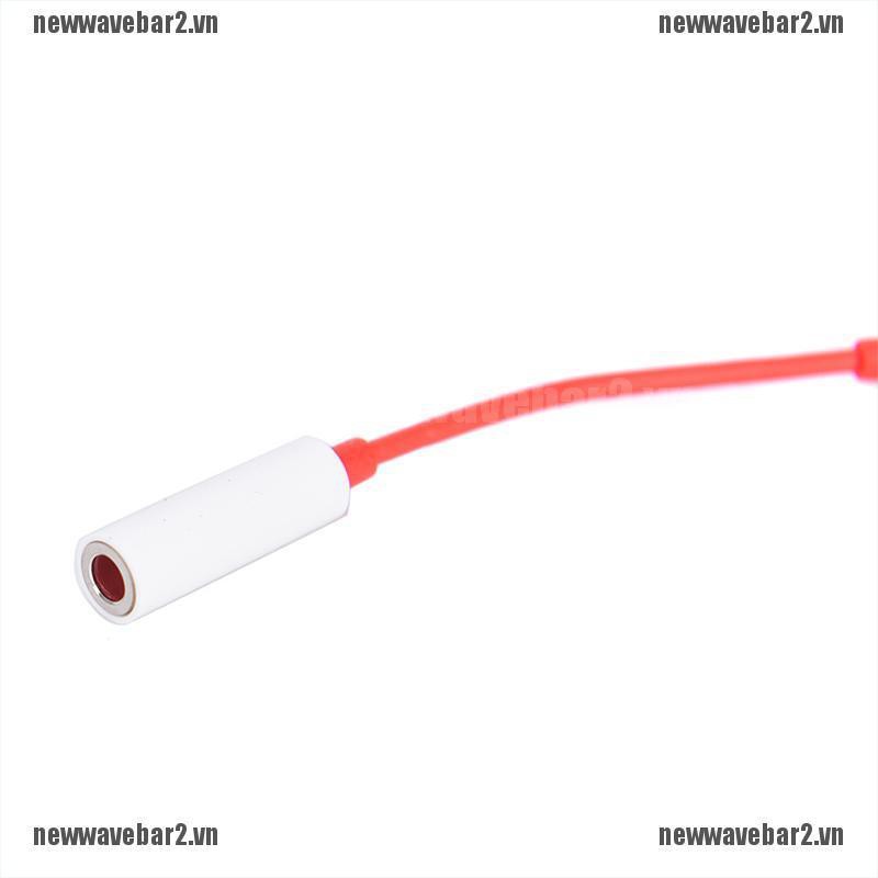 Bộ Chuyển Đổi 2 Đầu Cổng Usb Type C Sang Cổng Âm Thanh 3.5mm Cho Oneplus 6t 7 pro