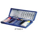 Bộ Test thử nước bao gồm - Lọ hóa chất OTO và Lọ hóa chất Phenol - Mức độ đo pH: 6.8 - 8.2 - Mức độ Clo: 0.2 - 1.ppm