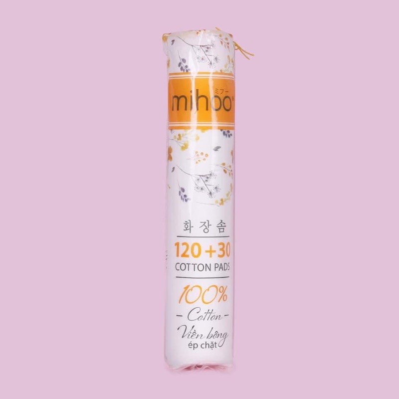 Bông Tẩy Trang Mihoo nhập khẩu 100% từ Hàn quốc