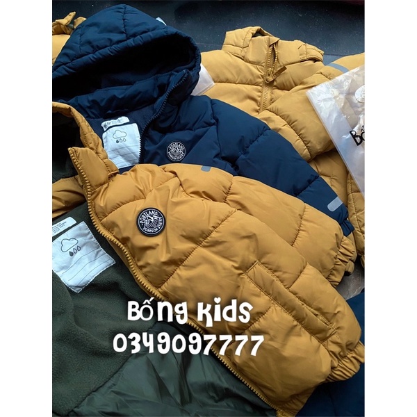 Áo Phao Bé Trai Basic Chống Nước HaM