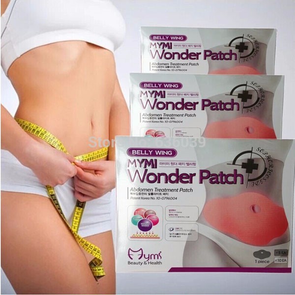 [Sỉ-Rẻ] Hộp 5 miếng dán tan mỡ bụng MYMI Wonder Patch - SVN [Lẻ-Sỉ]