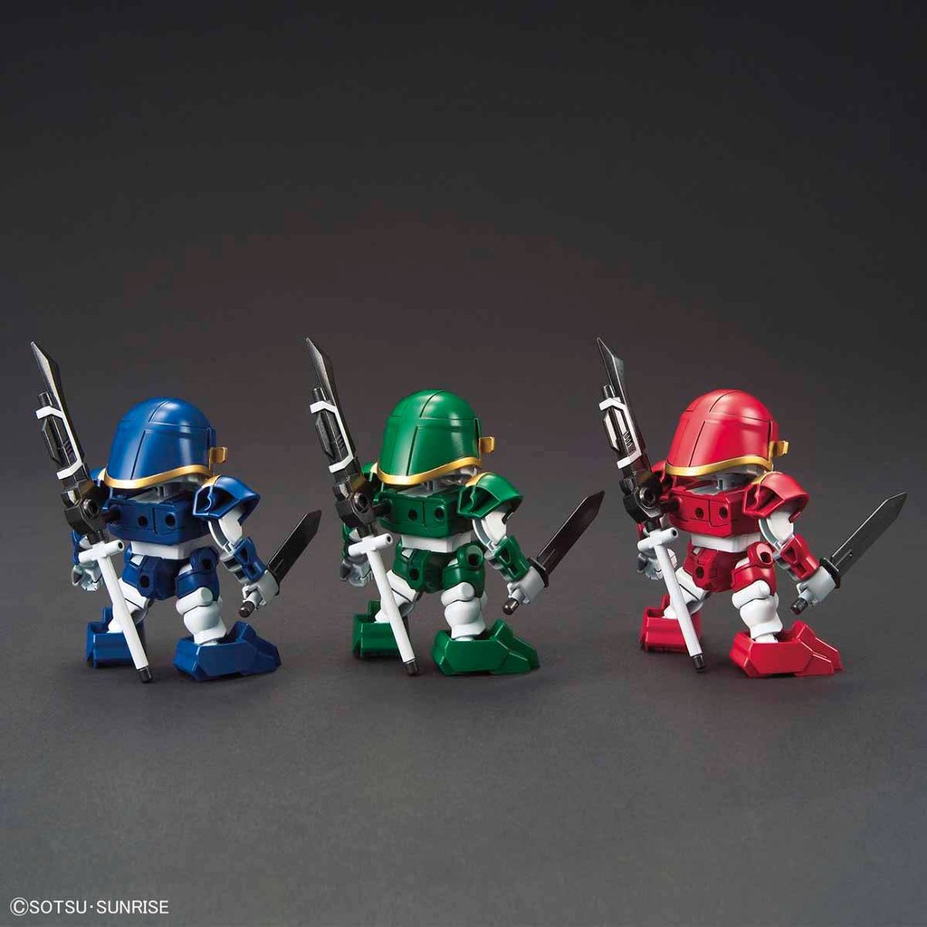 Mô Hình Lắp Ráp SD Tam Quốc 28 Bug &amp; BuDuiBing Set