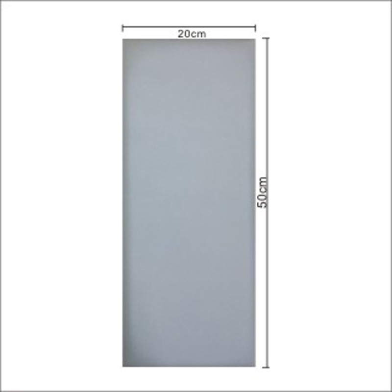 Miếng Dán Tường 3d Mềm Mại Chống Va Chạm Màu Trơn Trang Trí Phòng Khách / Phòng Trẻ Em