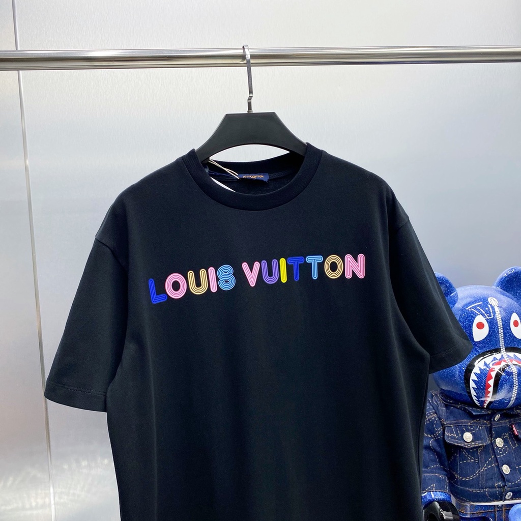 Áo T-shirt Louis Vuitton LV logo 7 màu SC