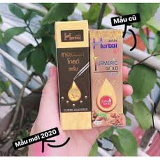 SERUM NGHỆ HERBAL TURMERIC GOLD THÁI LAN 10ml 4.9