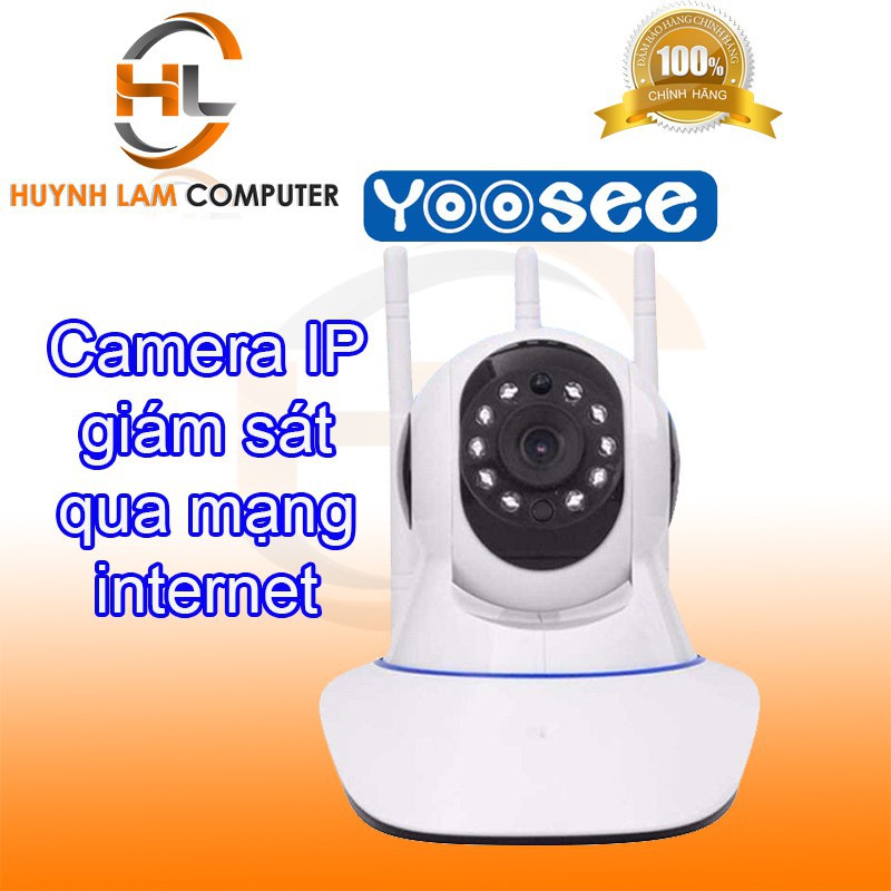 [HÀNG CHÍNH HÃNG] Camera IP  YOOSEE  1.3MP  ( 3 Anten)