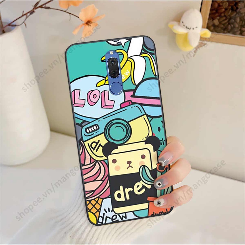 Ốp lưng điện thoại Huawei Nova 2i drew, kaws, bape cao cấp, vỏ ốp rẻ đẹp