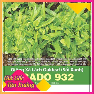 Hạt Giống Xà Lách Oakleaf 2gr