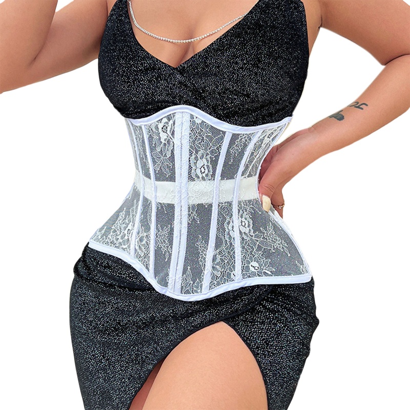 Đai Nịt Bụng Sợi Polyester Bản Rộng Định Hình Cơ Thể Cho Nữ