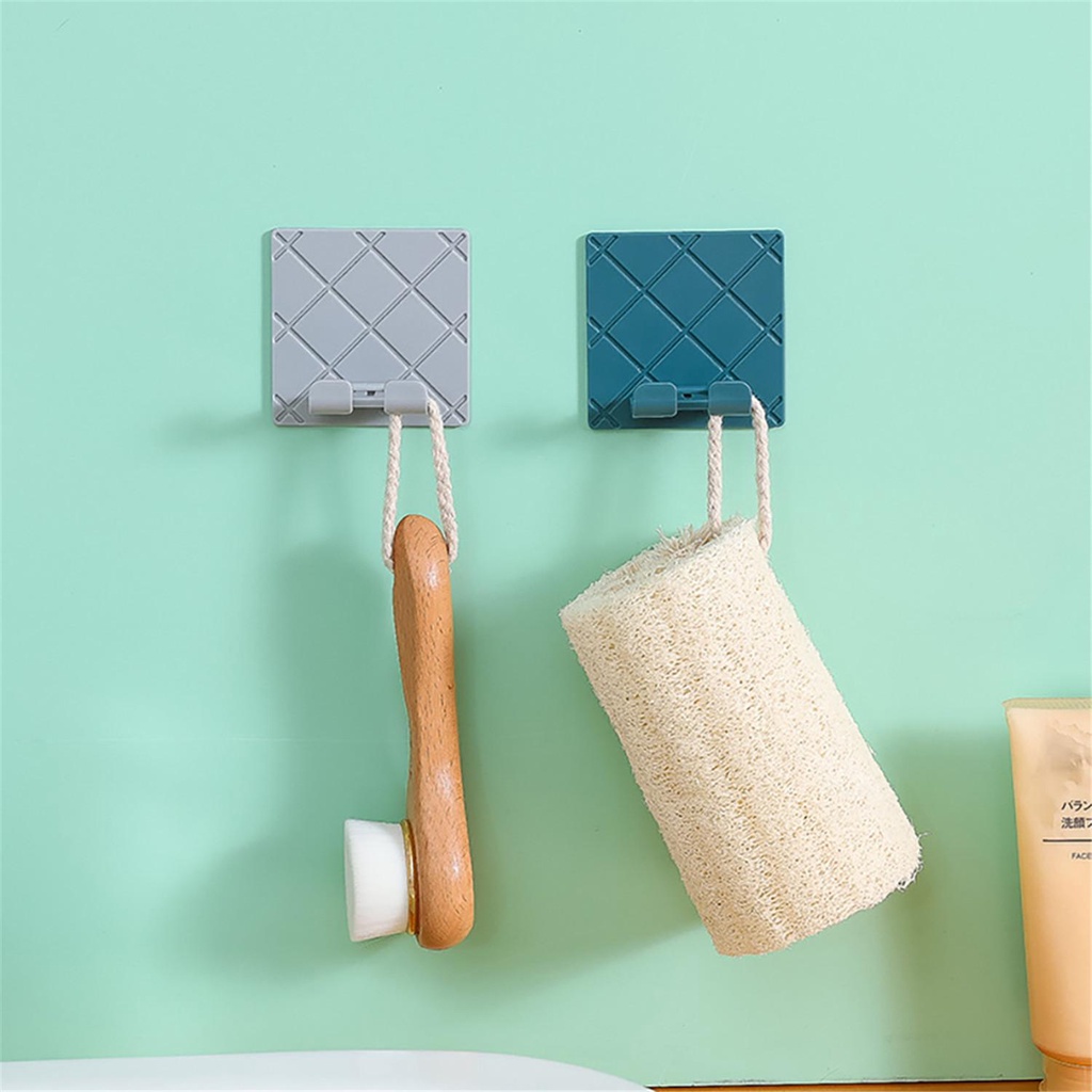 KUNHEV Móc Dán Tường Trong Suốt Có Thể Gấp Gọn Tiện Dụng