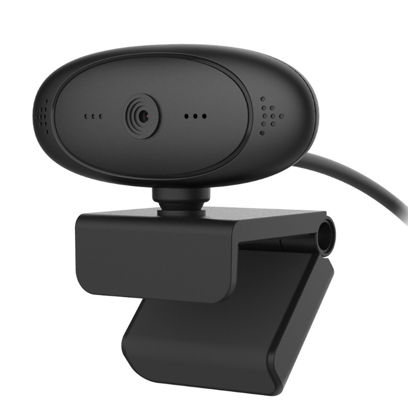 Alli 1080P-HD Webcam with Mic Rotatable PC Desktop Web Camera Cam Mini Computer WebCamera Cam Video Recording Work