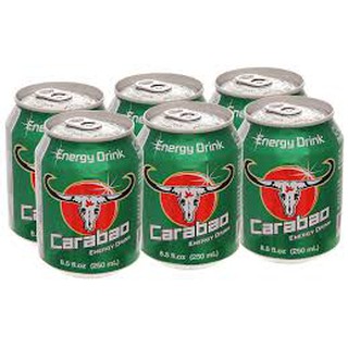 Nước tăng lực Carabao,lốc 6 lon