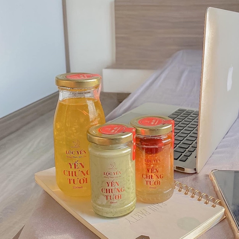 HỦ 150ml THUỶ TINH CHƯNG YẾN CHUYÊN DỤNG NẮP THIẾC
