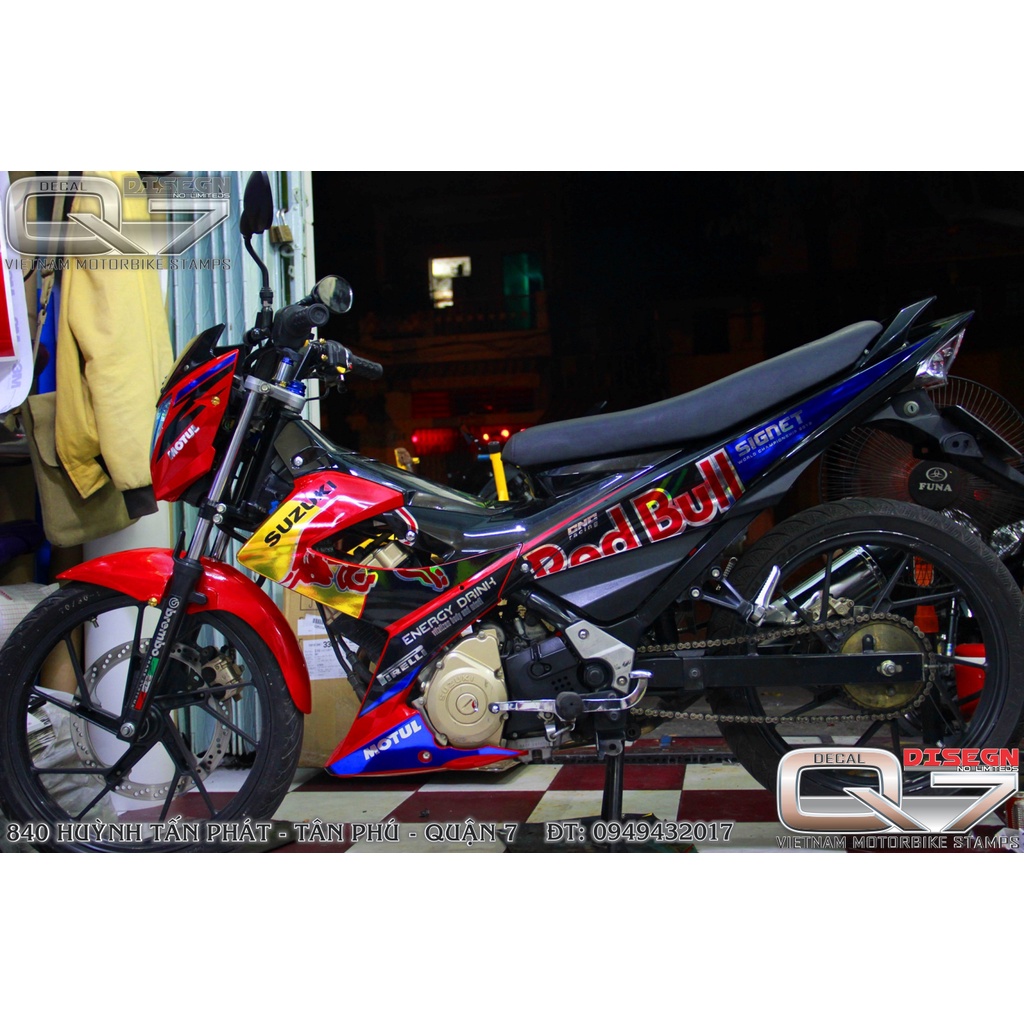 TEM RỜI RAIDER 2014 ĐỎ ĐEN