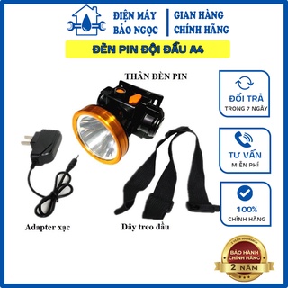 Đèn Pin Đội Đầu, Đèn Pin Bóng LED Siêu Sáng G8-A4 Pin Sạc, Siêu Tiết Kiệm, Điện Máy Bảo Ngọc