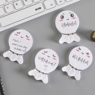 Xấp giấy note hình búp bê cầu mưa pison