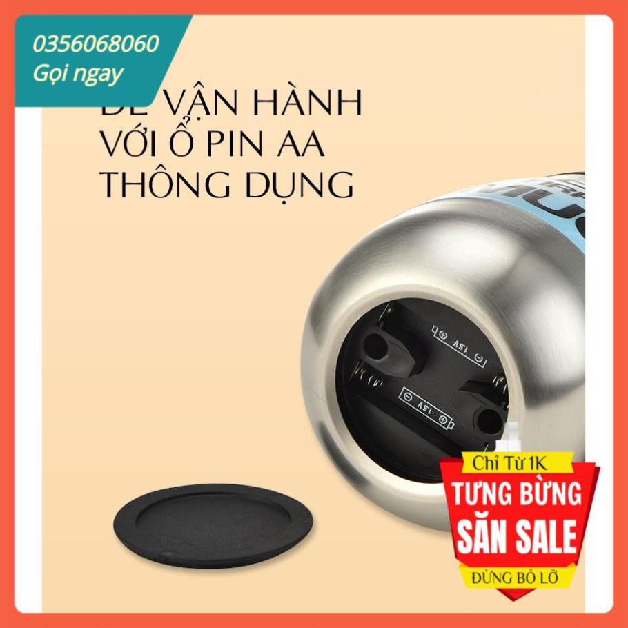 ⚡GIÁ HỦY DIỆT⚡Ly cốc Inox Self stirring mug tự khuấy thông minh dùng pin 6x8,5x13,5cm 450ml (Chọn màu)