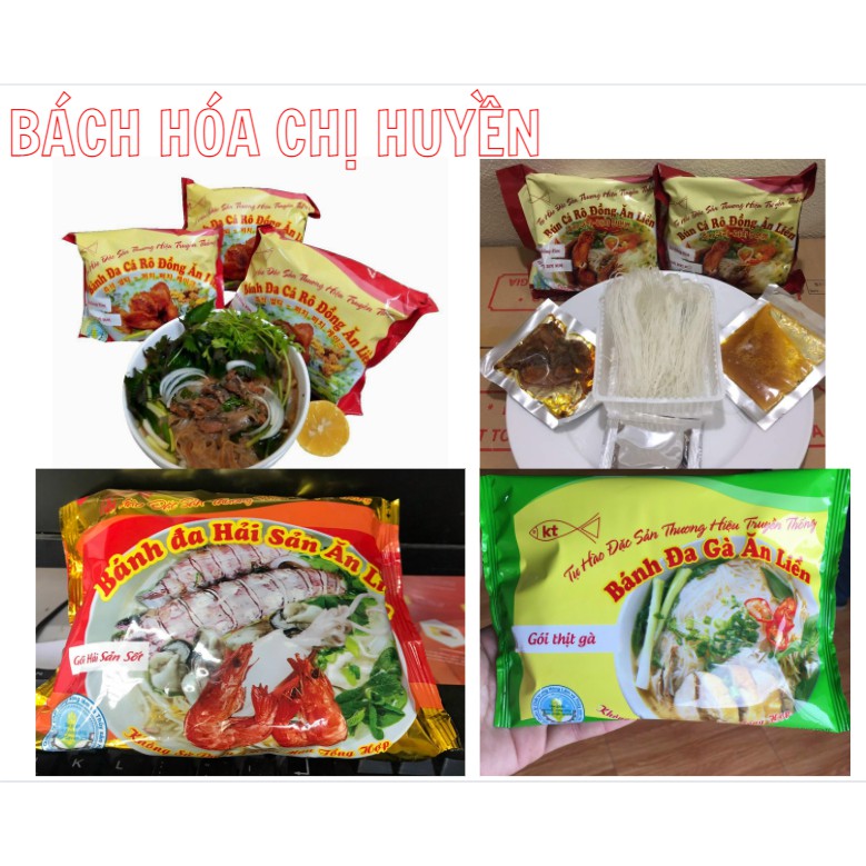 Bánh Đa, Bún Cá Rô Đồng Ăn Liền Khánh Thọ Gói 120G - Hàng VIỆT NAM chất lượng cao
