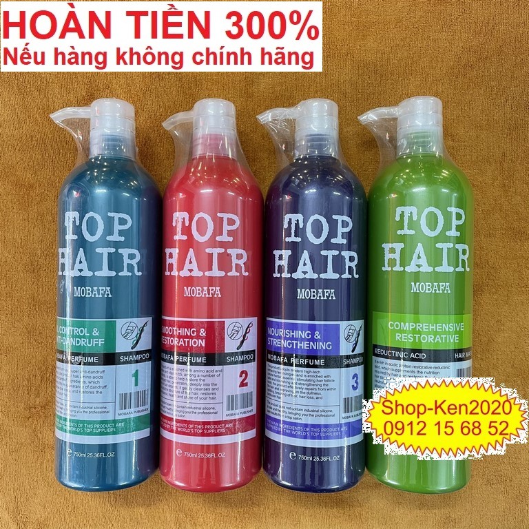 Dầu gội xả Tophair Top Hair Mobafa 750ml Tophair Mobafa