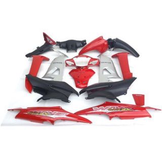 Dàn áo vỏ nhựa wave alpha 100 - wave rs - wave a 100 đỏ