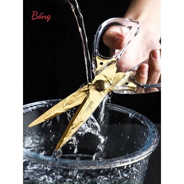 Kéo đa năng chất liệu thép 3CR13 chống gỉ chống mài mòn chống bám bẩm siêu bền cứng cáp chắc chắn