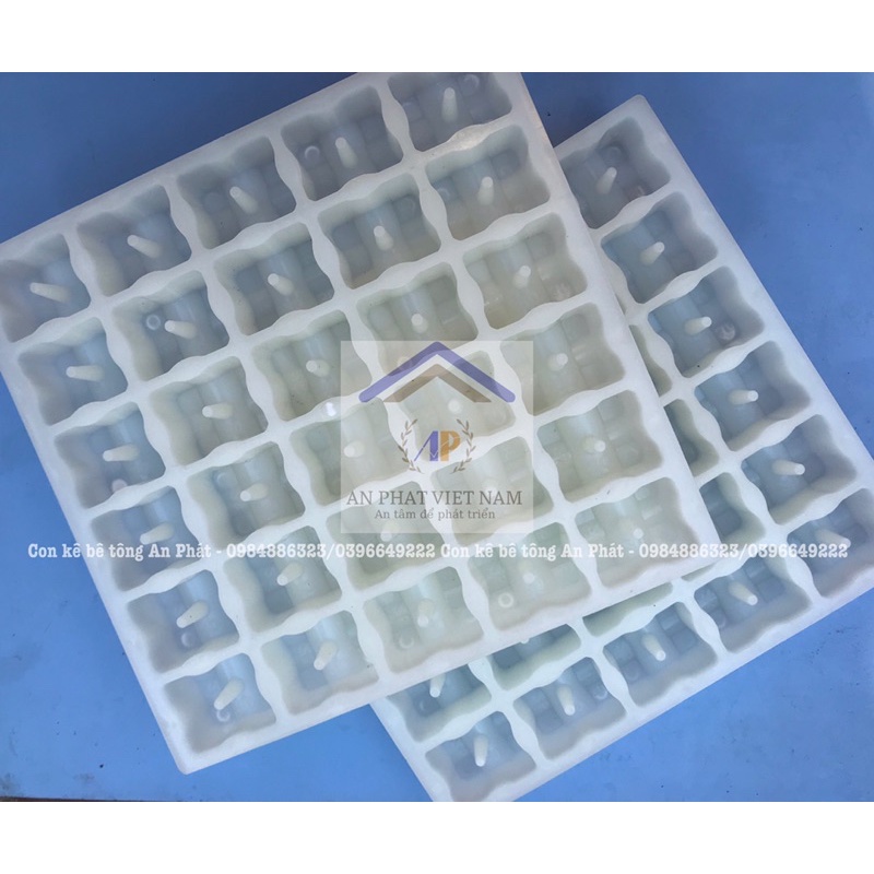 Khuôn nhựa đúc con kê đa năng D38(20/25/30/38mm) dùng kê cột vách dầm giằng siêu bền chất lượng
