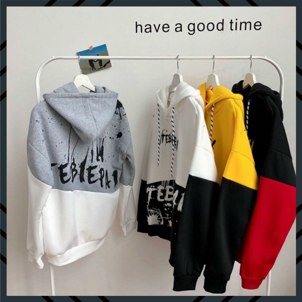 Áo hoodie nữ, áo hoodie nam, họa tiết chữ TEBIEPAI , áo hoodie siêu hot, thời trang thu đông 1 size dưới 65kg | BigBuy360 - bigbuy360.vn