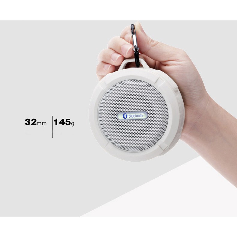 Loa Bluetooth không dây chống nước hỗ trợ thẻ nhớ TF