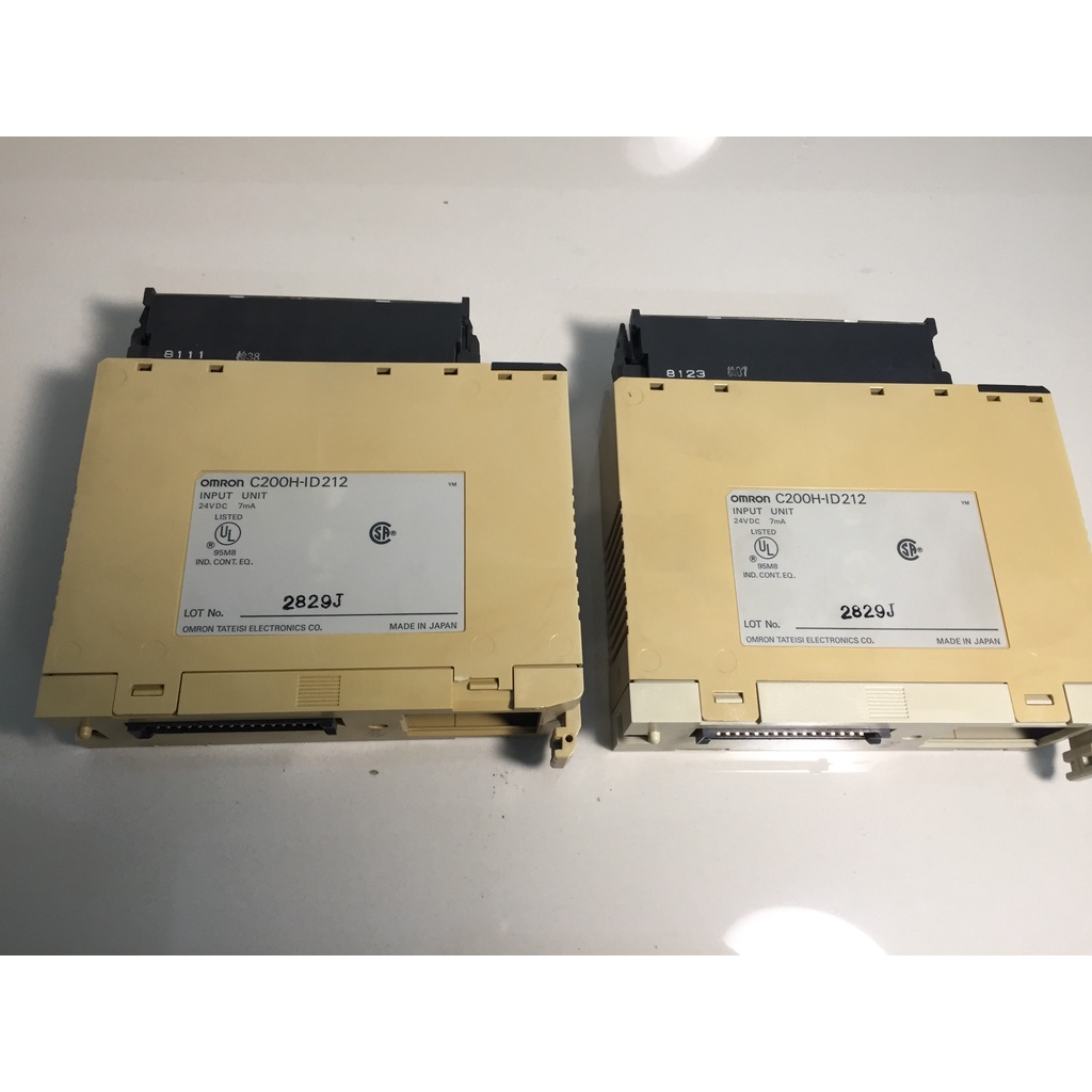 Modul I/O PLC Omron C200H-ID212 Input Unit 24VDC 7mA