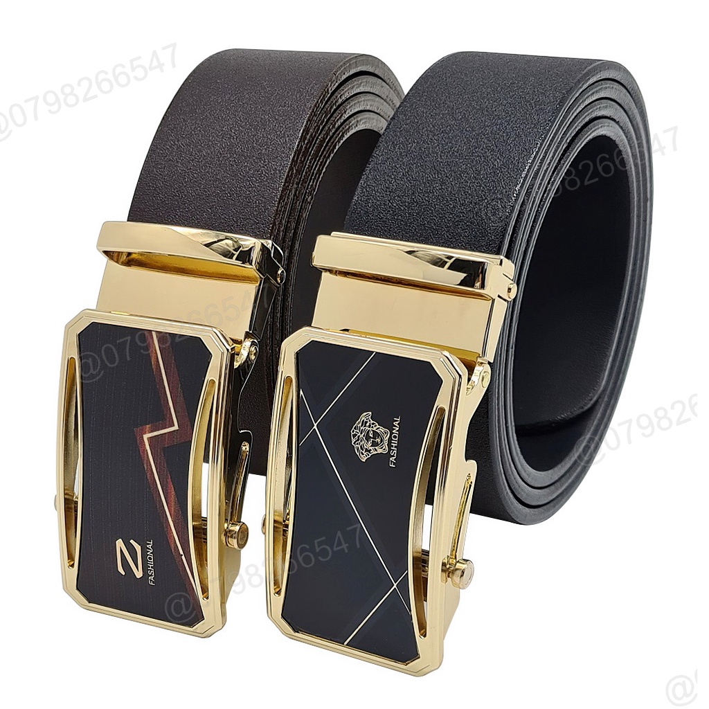 Dây thắt lưng giả da PU / Khóa con lăn / Bền & Đẹp - Bảo hành 12 tháng CaoCấp046