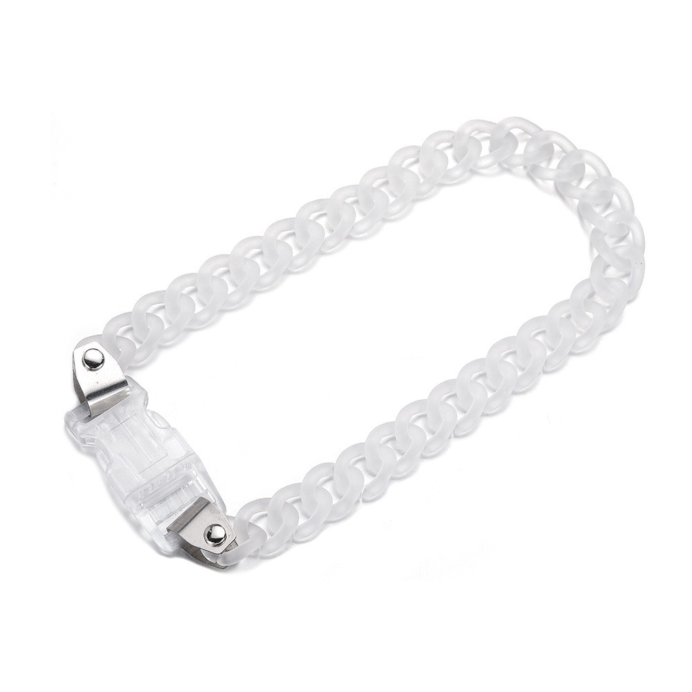 [FULLBOX - HÀNG MỚI]  Dây chuyền hiphop unisex vòng cổ unisex  lắc tay unisex vòng tay unisex xích trong suốt MAMA KING