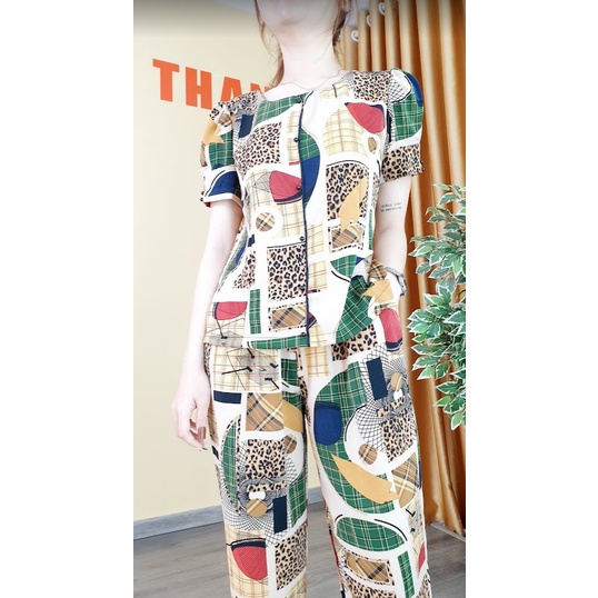 Đồ bộ SEIN chất Lụa Mangou cao cấp mềm mại, sang trọng trẻ trung, không nhăn không xù mã 1480