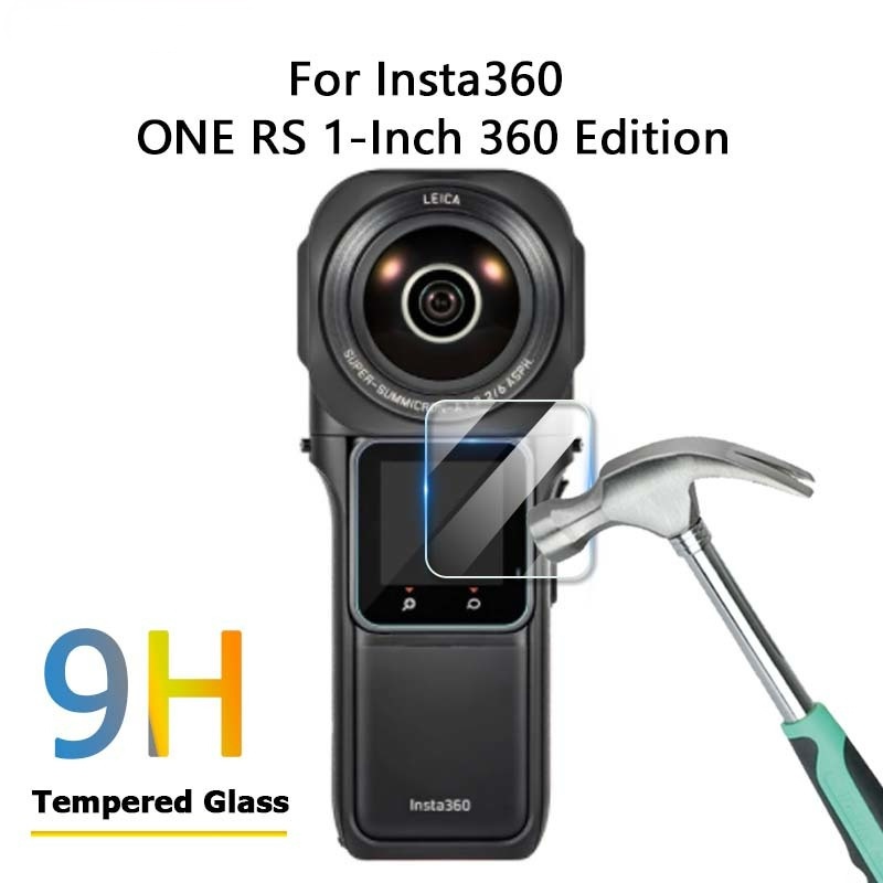 Kính Cường Lực HD Bảo Vệ Màn Hình LCD Cho Insta 360 ONE-RS 360 Edition / Video Action