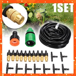 Bộ KIT Phun Sương Tưới Cây 10 Béc Bằng Đồng Tưới Lan, Cây Cảnh kèm đủ phụ kiện