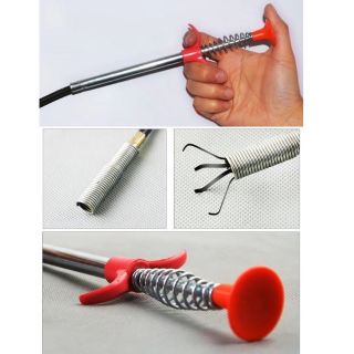 Dụng Cụ Inox Gắp Rác Thông Minh , Thông Cống Tắc Nghẽn.