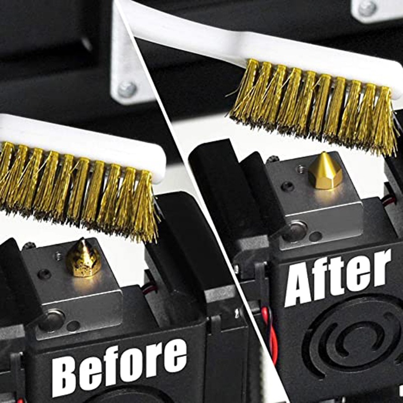Bàn Chải Sợi Đồng Vệ Sinh Máy In 3D Bền Bỉ
