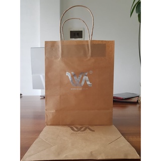 Túi giấy Kraft "www.whiteant.vn"