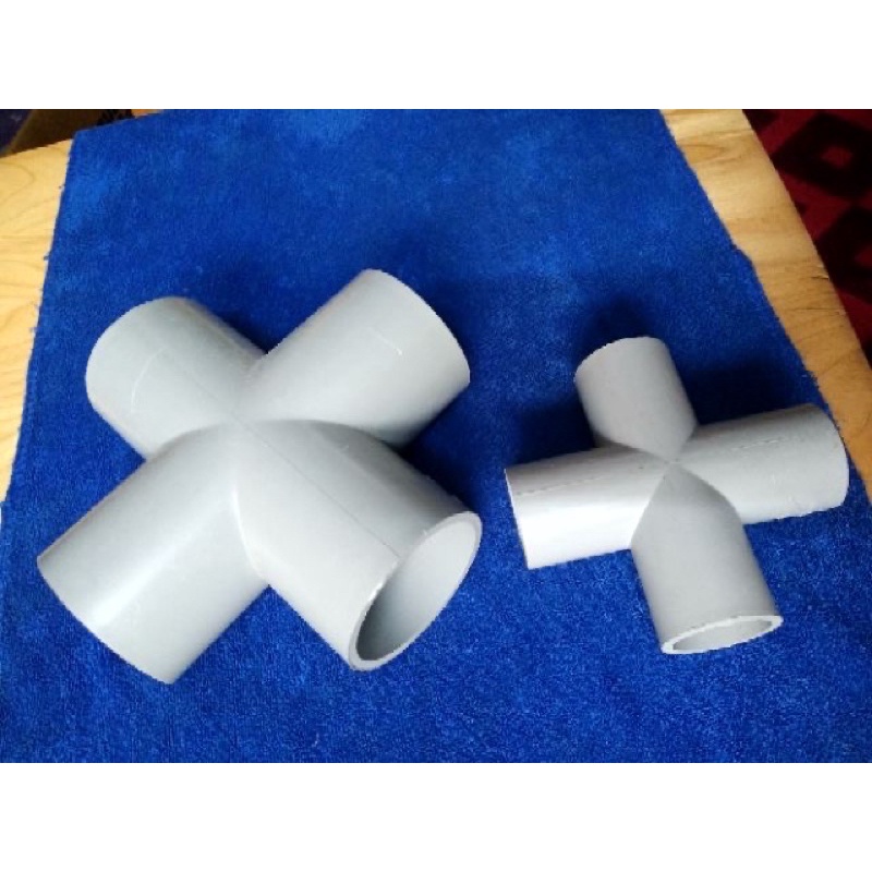 5 cái chữ thập phi 21 mm nhựa pvc cao cấp chuyên dùng cho hệ thống tưới cây, hệ thống nước sinh hoạt.