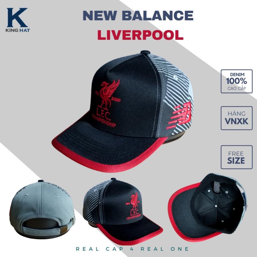Nón lưỡi trai logo thêu FC LIVERPOOL, 100% từ cotton cao cấp, thiết kế thể thao hiện đại, dễ phối đồ