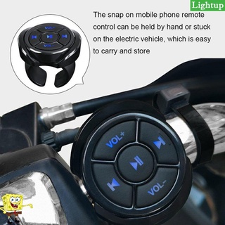 【Ready】 Wireless Media Button Remote Controller Car Motorcycle Bike Steering Wheel