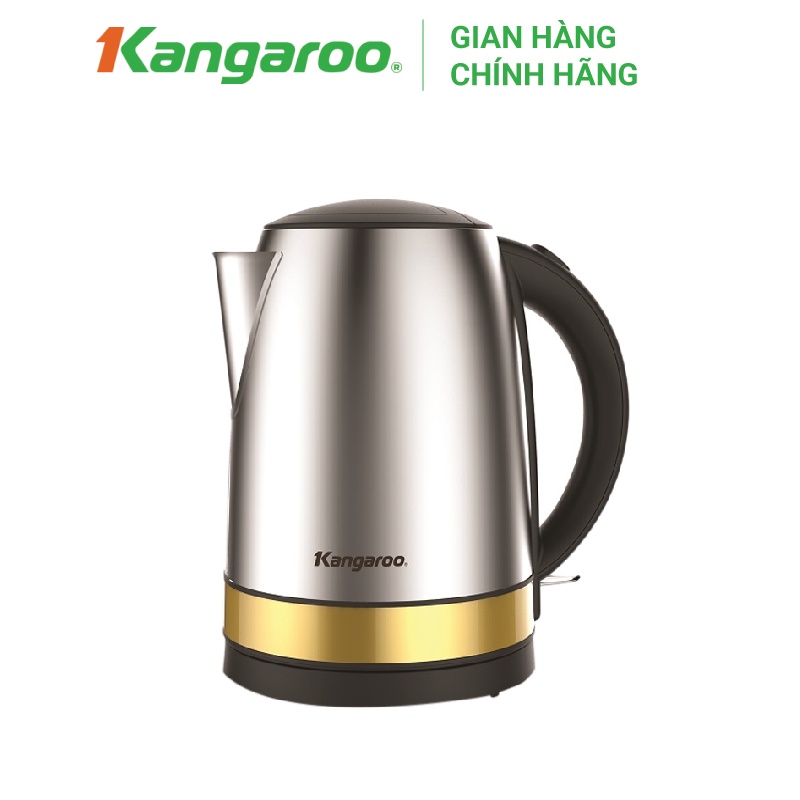 Bình đun siêu tốc Kangaroo thân inox 1.7L model KG642