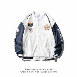 Áo khoác bomber unisex phong cách Hàn Quốc