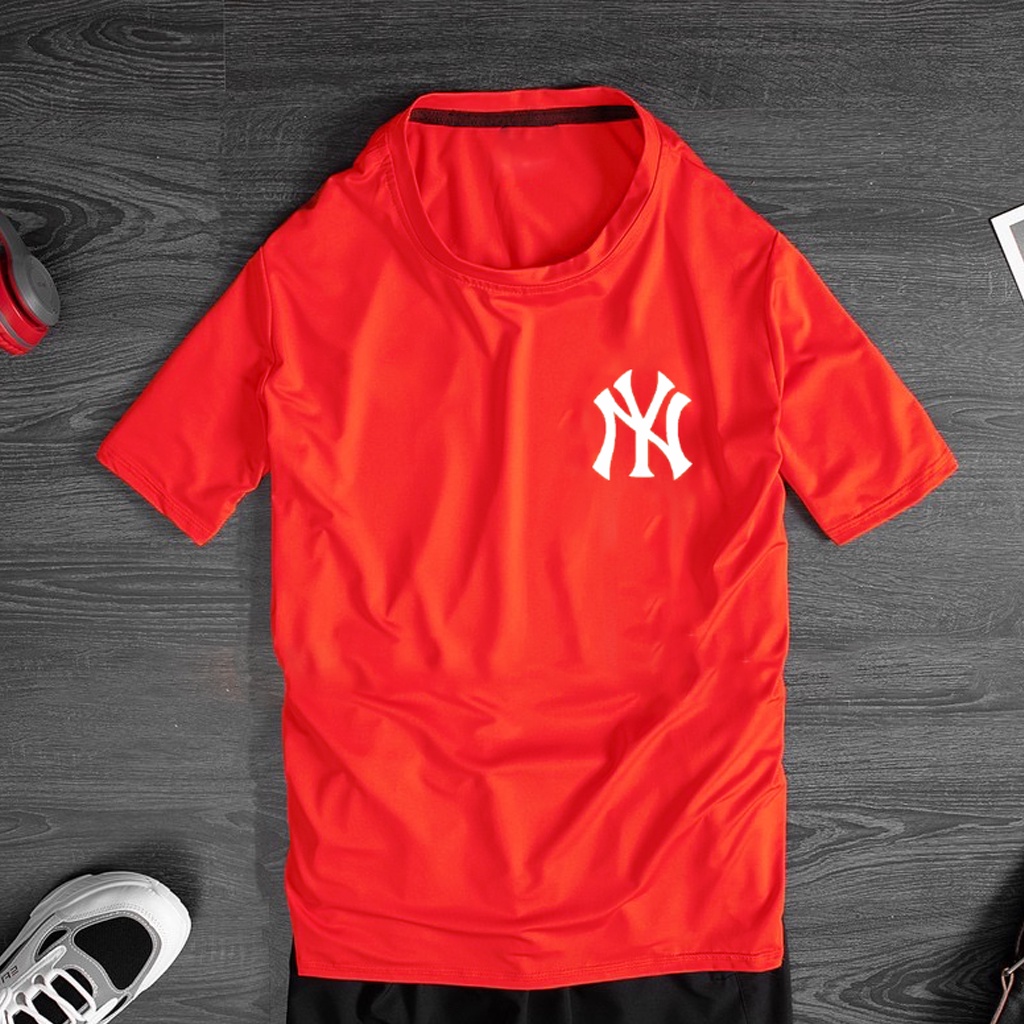 Áo Thun Nam Thể Thao NY , Áo Phông Thể Thao Nam Trơn