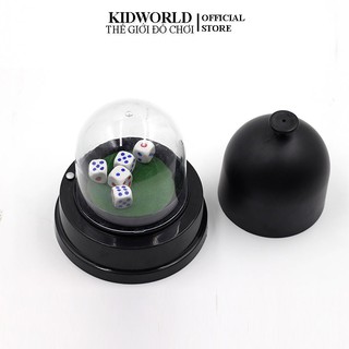 Combo bộ Xúc Xắc Xí Ngầu Nhựa Và Xúc Xắc Tự Động Chất Lượng Cao