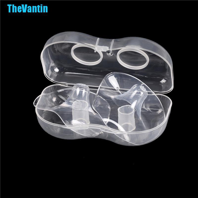 TheVantin Shell Ultra-thin Silicone Nipple Shield Maternity Silica Gel Nipple Protector | WebRaoVat - webraovat.net.vn